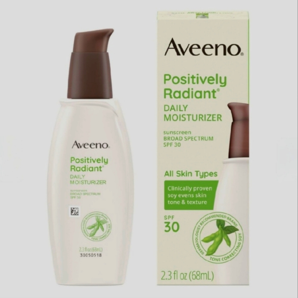 Aveeno positively radiant daily moisturizer